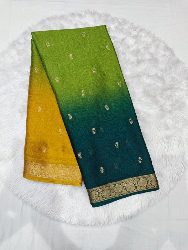 semi-crepe saree