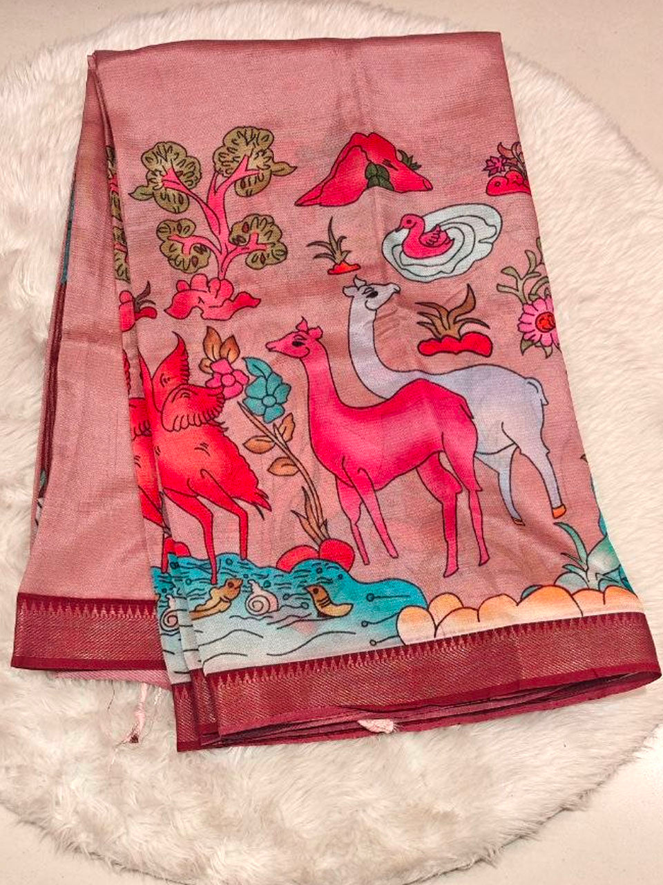 Kollam Pattu Saree