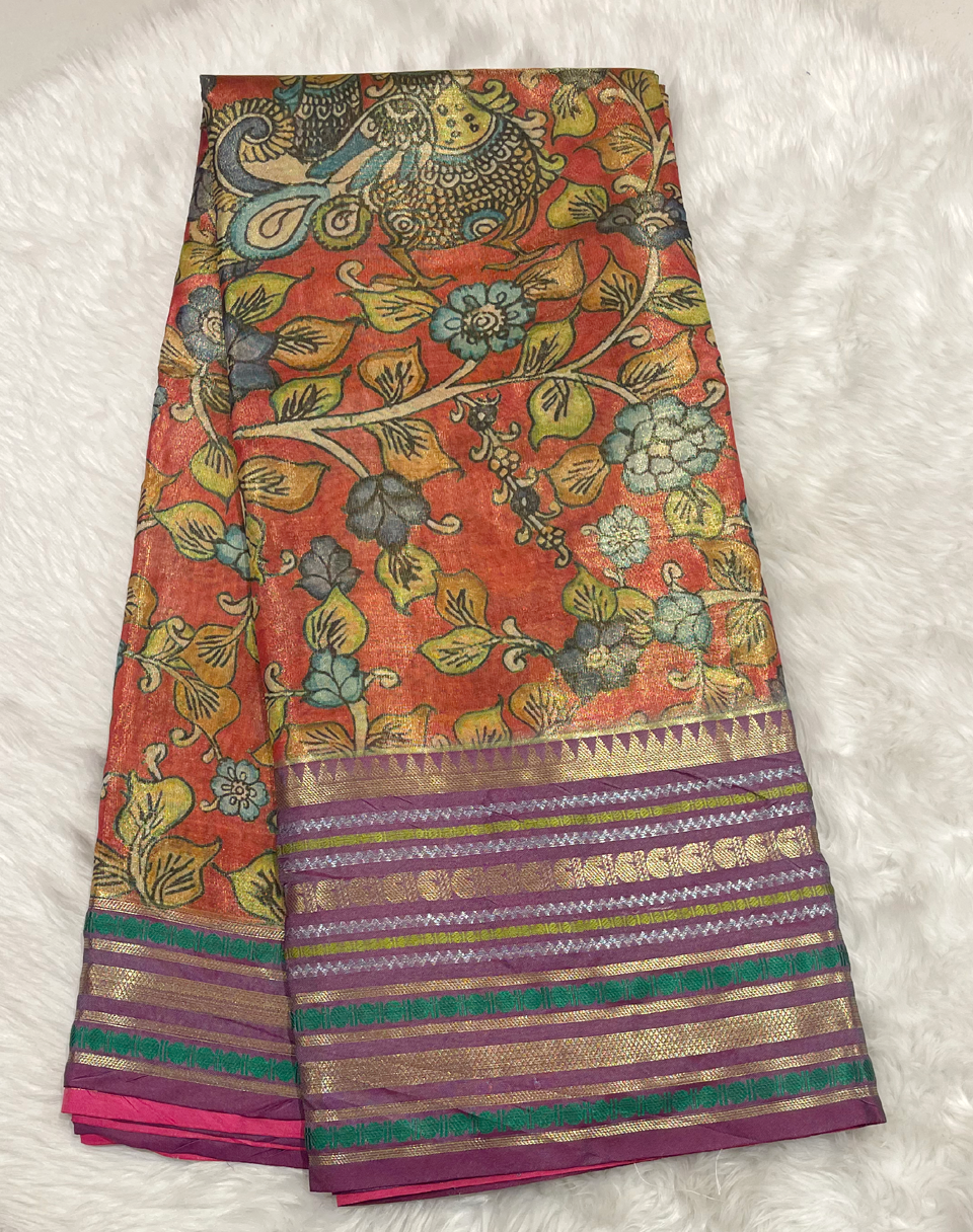 Banaras Fancy Tissue Saree