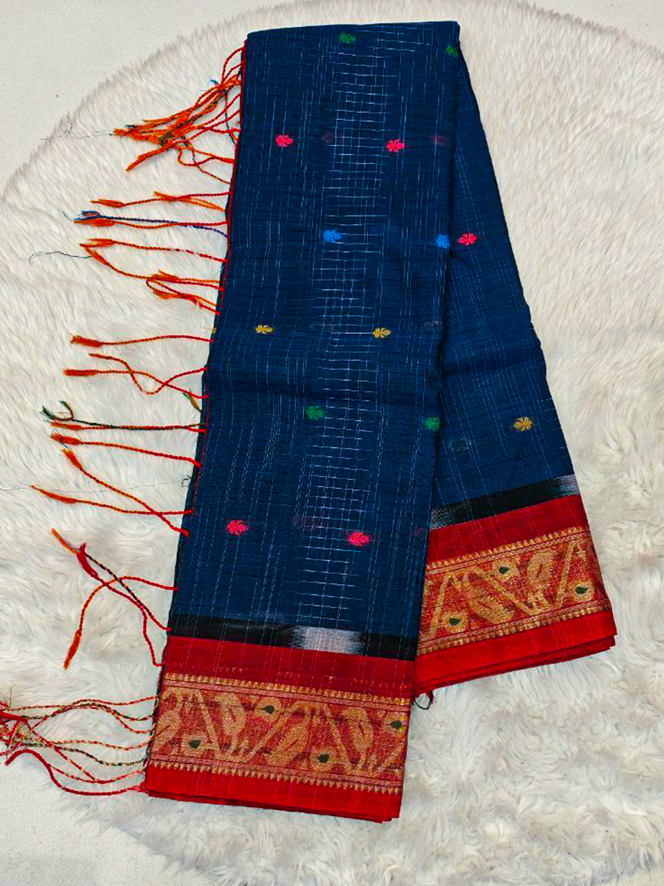 Pure Kerala Cotton Saree