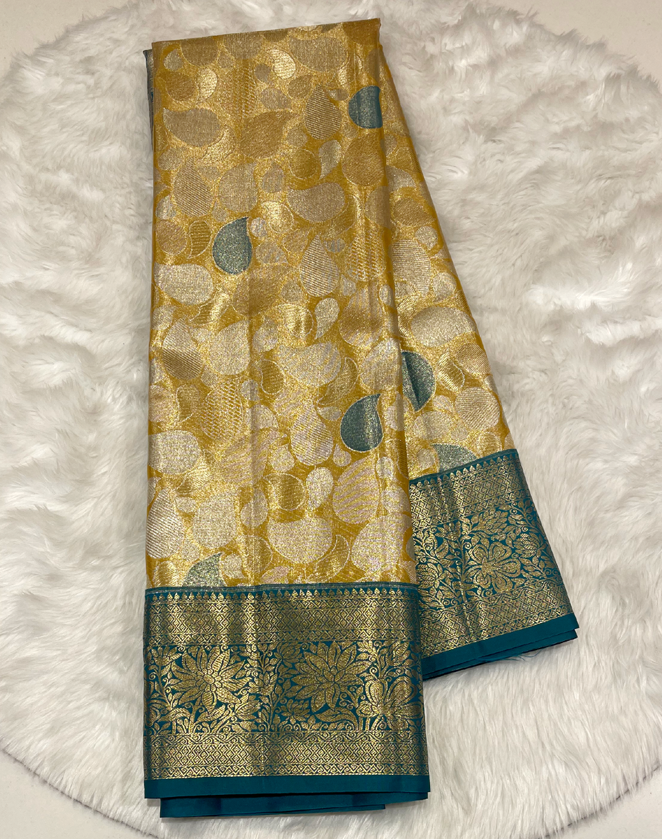 Premium Kanchi Tissue Pattu saree