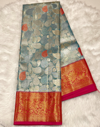 Premium Kanchi Tissue Pattu saree