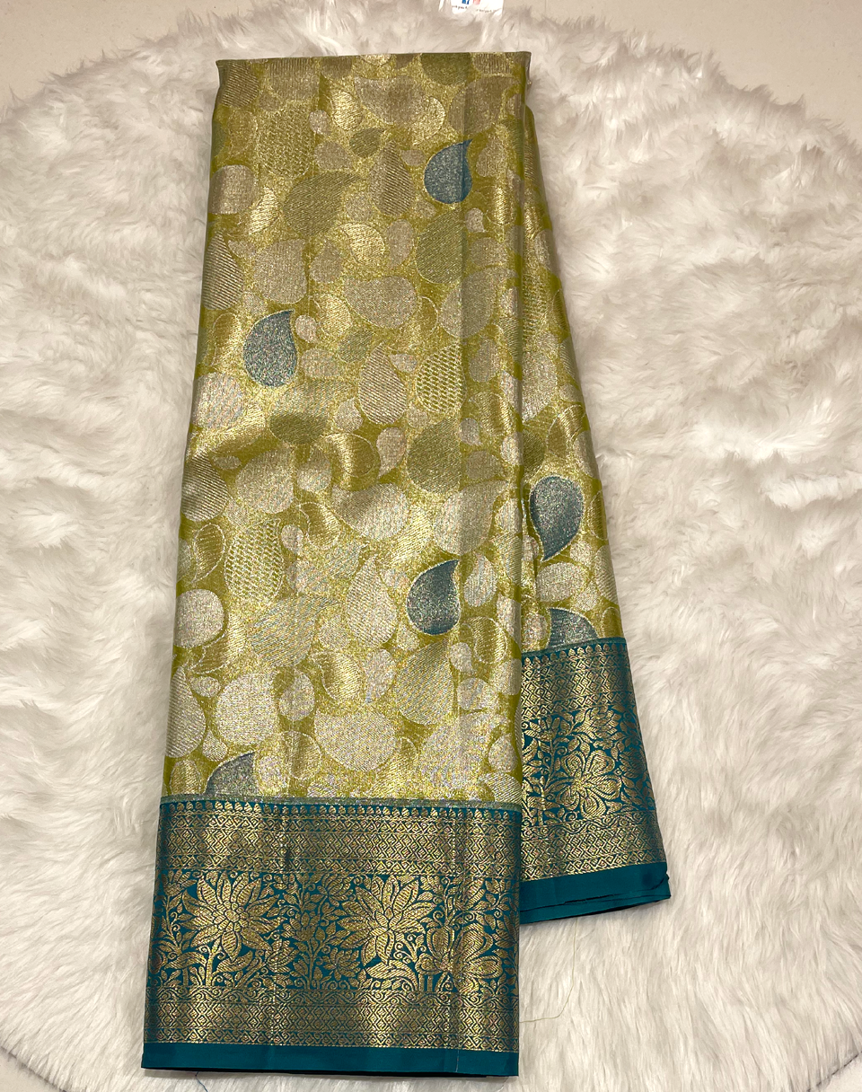 Premium Kanchi Tissue Pattu saree