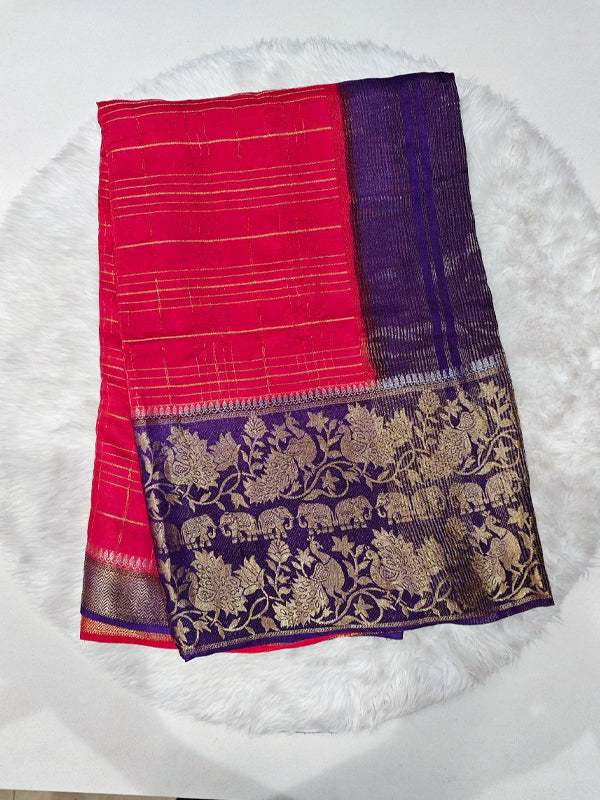 Spun Silk saree