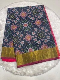 Ikkat saree