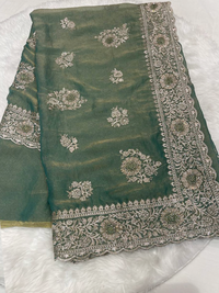 Silk Work Saree