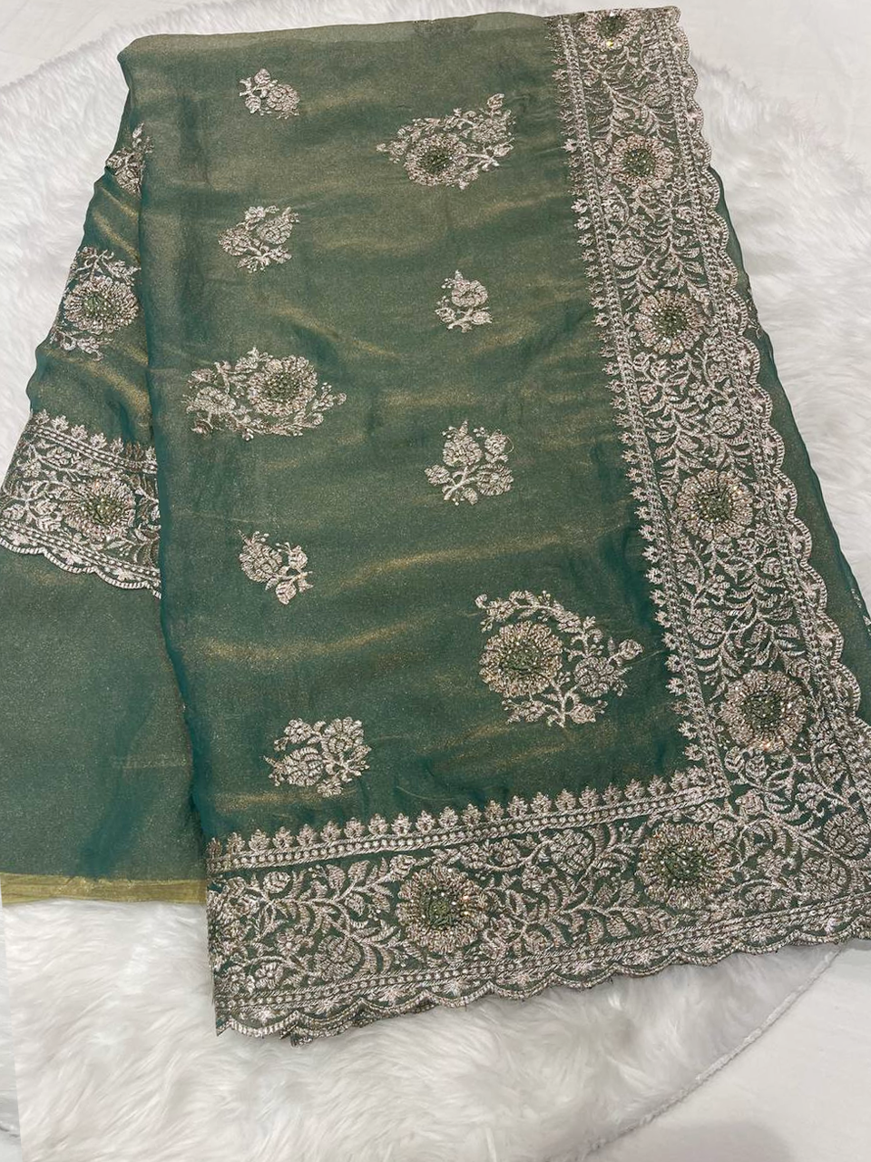 Silk Work Saree