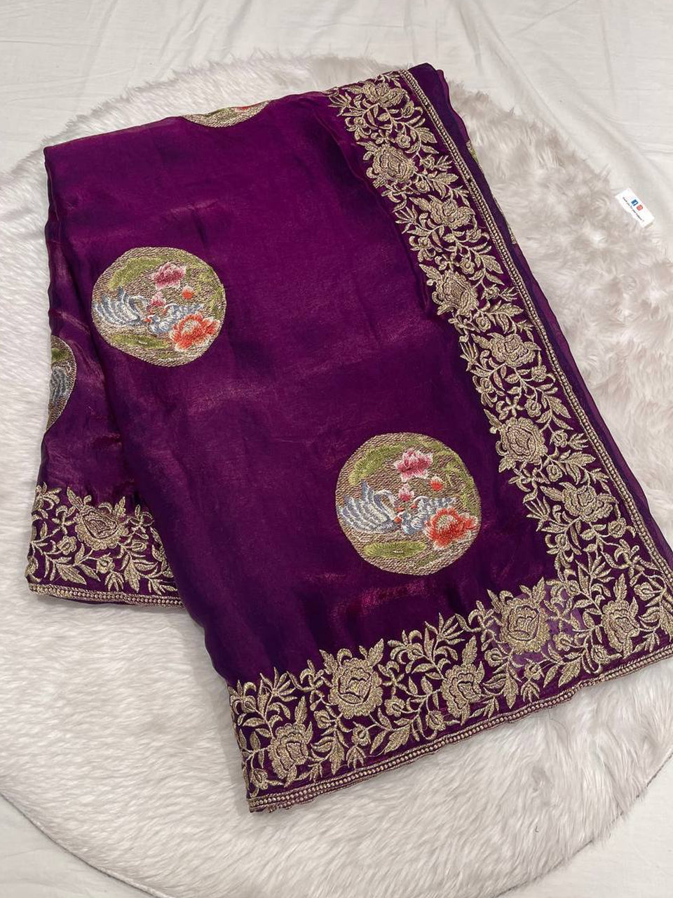 Nylon Silk Saree