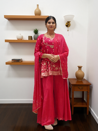 Partywear Plazo Set