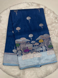 Chiniya silk saree