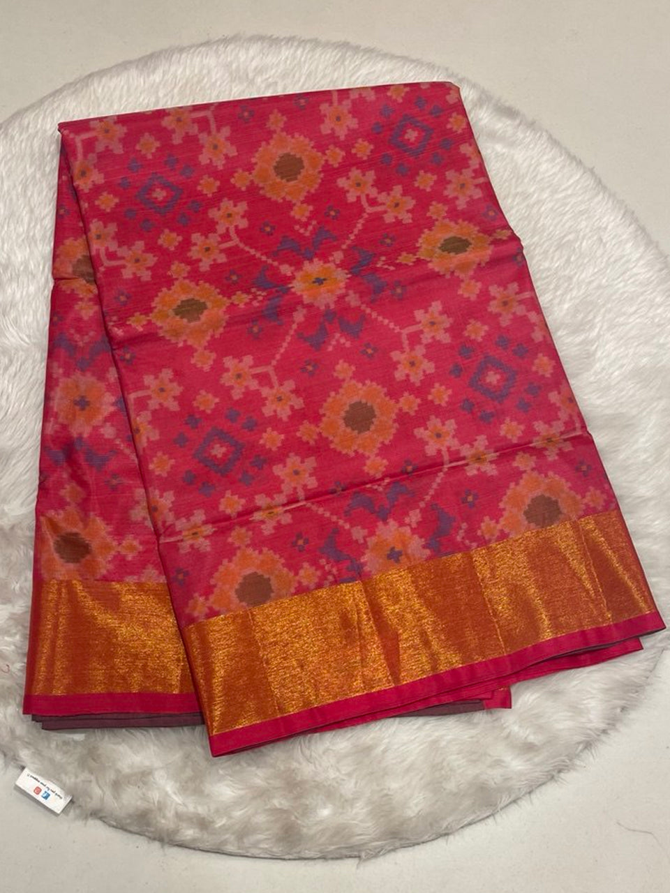 Ikkat saree