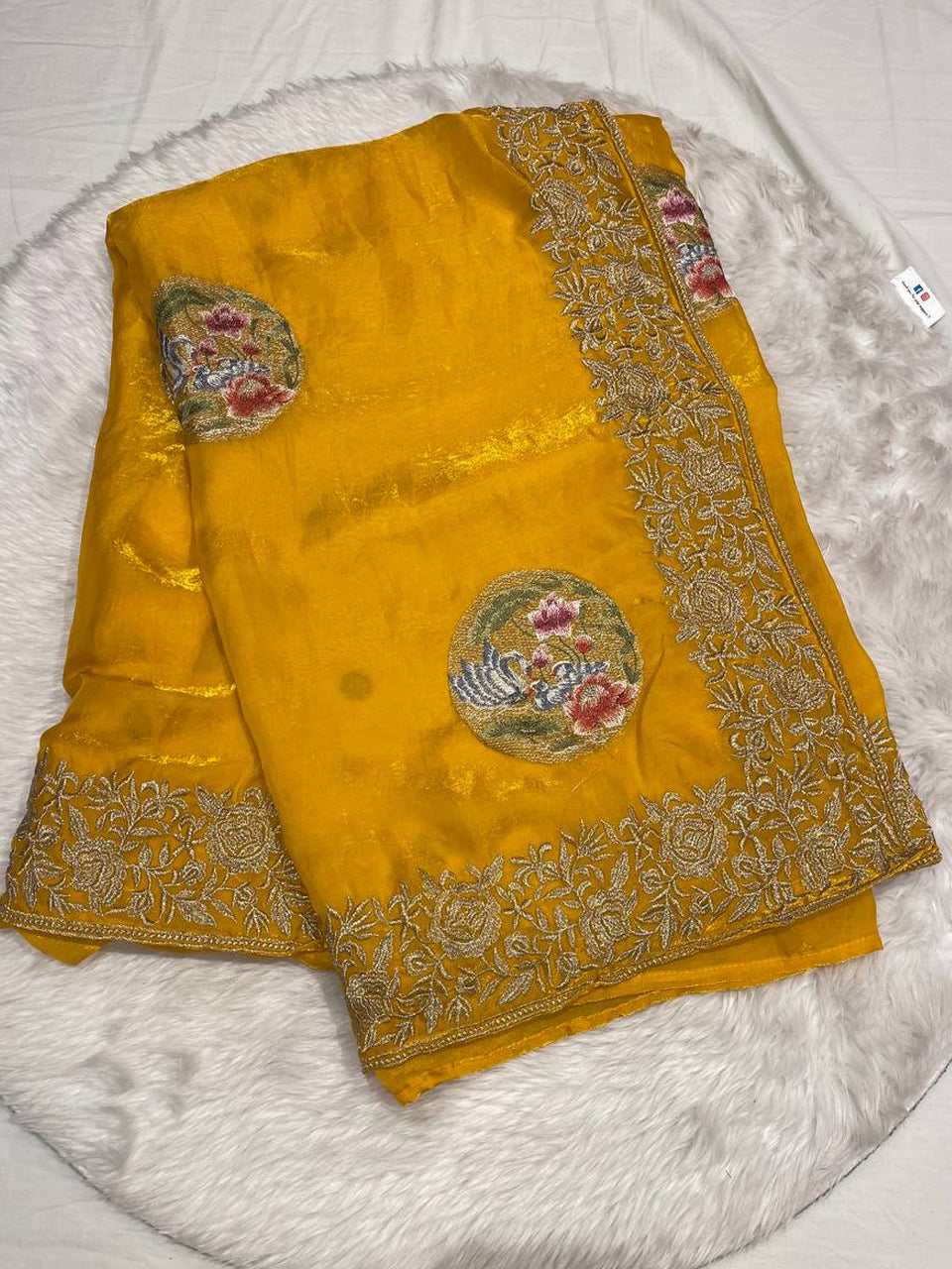Nylon Silk Saree