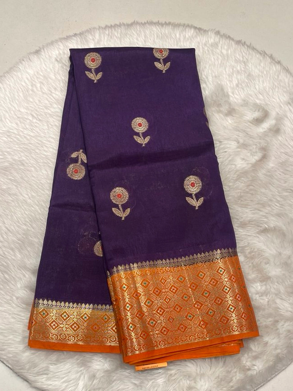 Green Mango Single Thana Saree