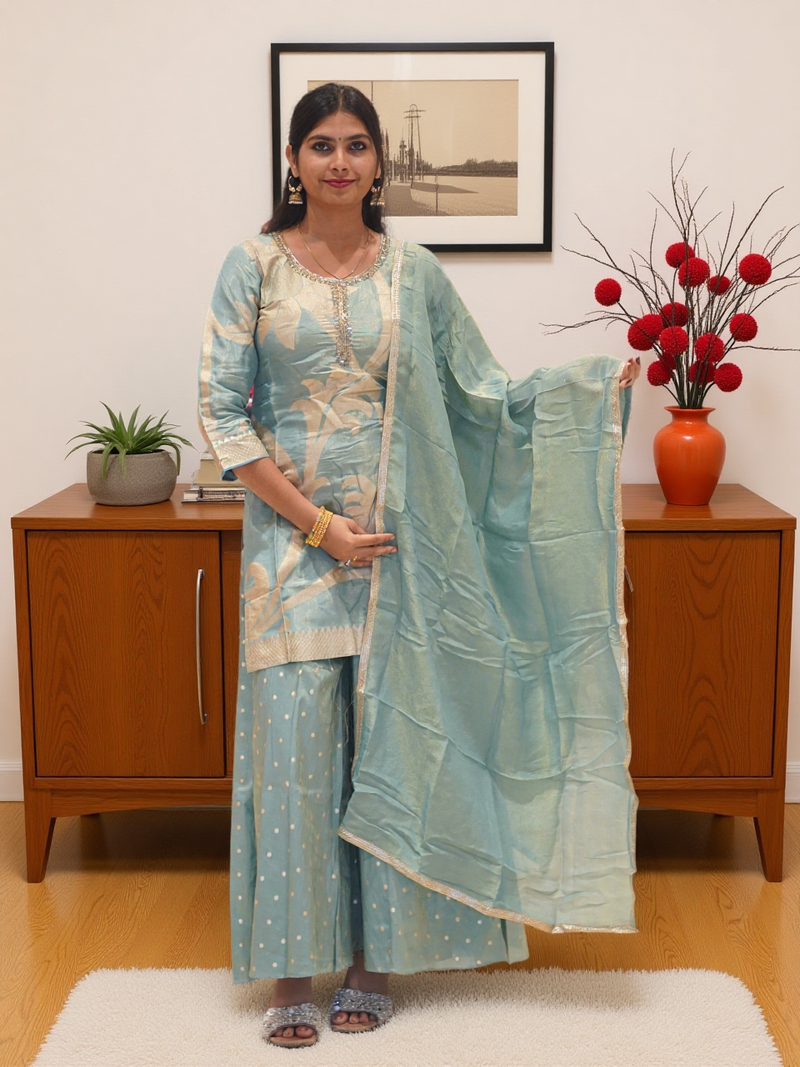 PARTY WEAR PALAZO SET