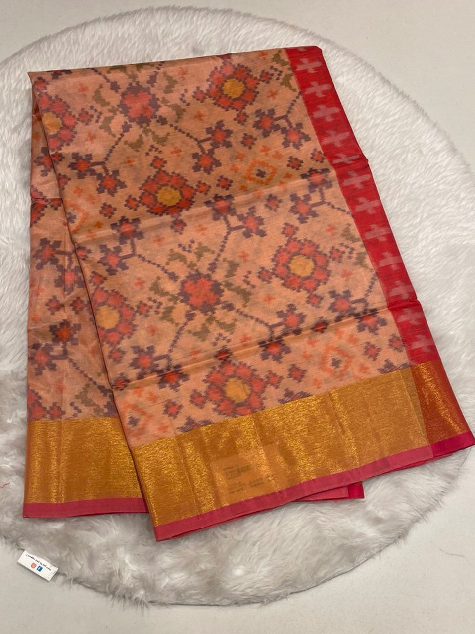 Ikkat saree