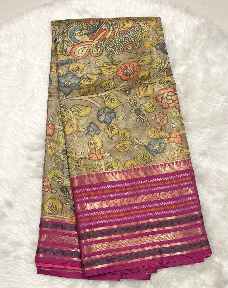 Banaras Fancy Tissue Saree