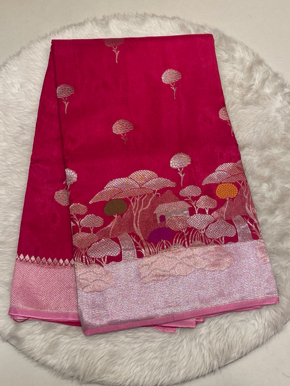 Chiniya silk saree