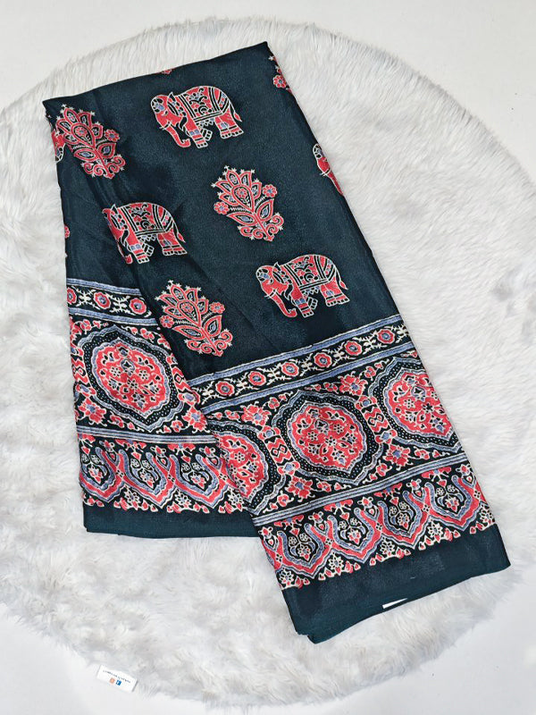 Samurai Satin Saree