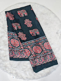 Samurai Satin Saree