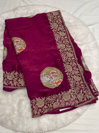 Nylon Silk Saree