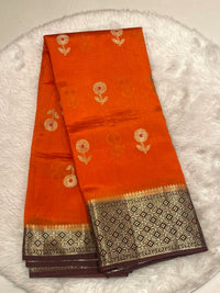 Green Mango Single Thana Saree