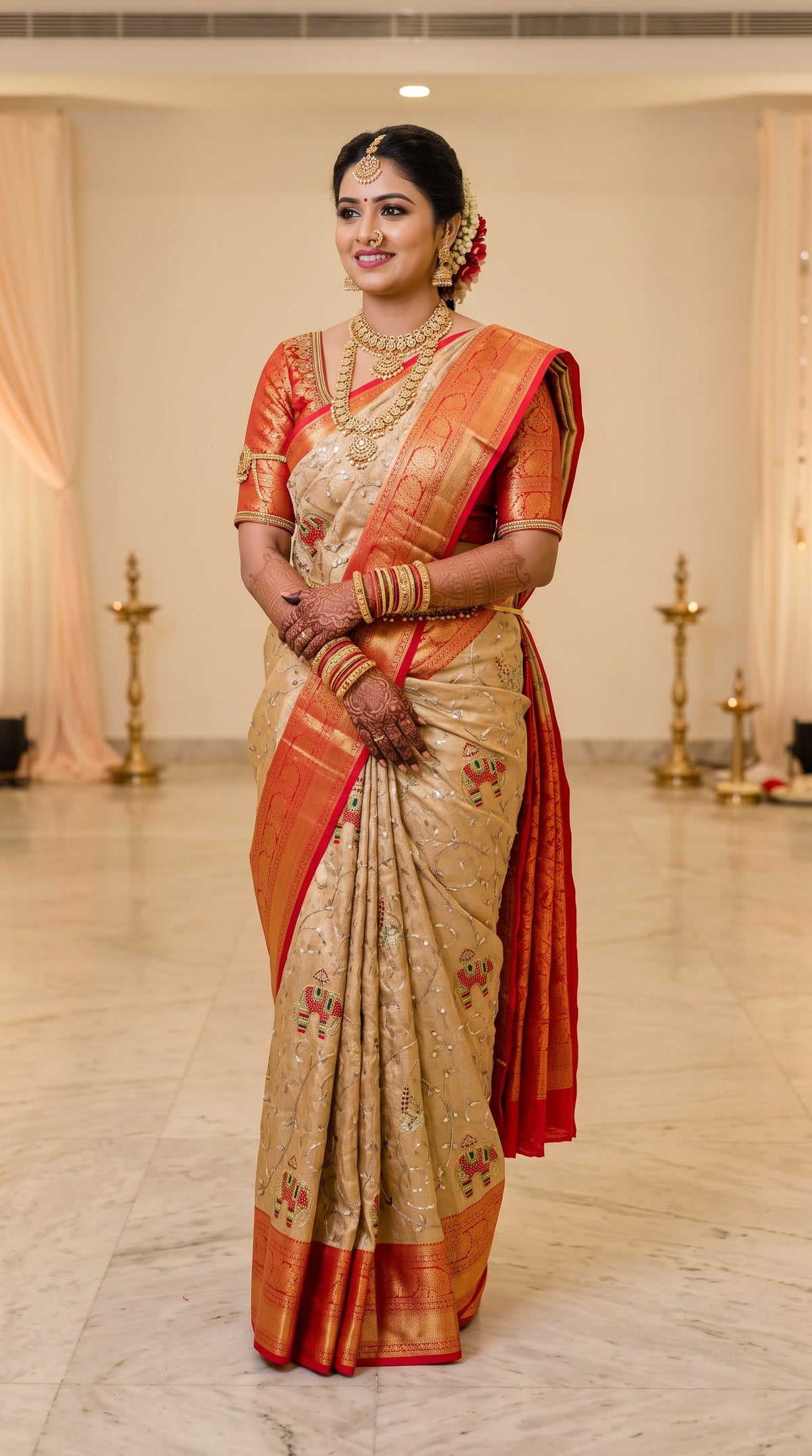 Mini Kanchi Saree