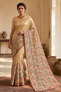 designer work sarees
