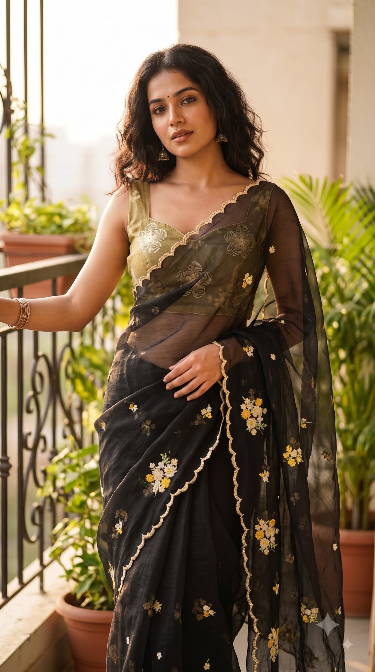 Chiniya Georgette saree