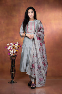 Chanderi Chudidar Kali