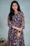 Multi Colour Floral Print Kurti