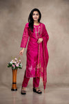Dupion Pattu Salwar Straight Cut