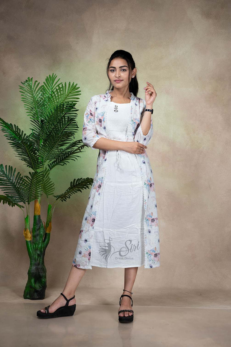 Floral Print Kurti