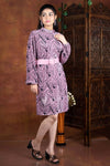 Pink Pearl Colour Print Work Westren Top