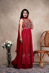 Red Color Chudidar Kali