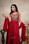 Red Color Chudidar Kali
