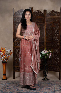 Chinon Silk Chudidar Kali