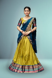 Narayan pet pattu half saree