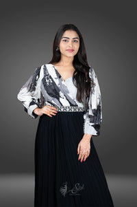 Black colour rayon chudidar kali