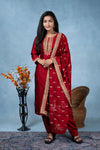Chanderi Salwar Straight Cut