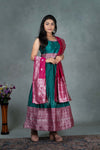 Dupion Silk  Chudidar Kali