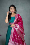 Dupion Silk  Chudidar Kali