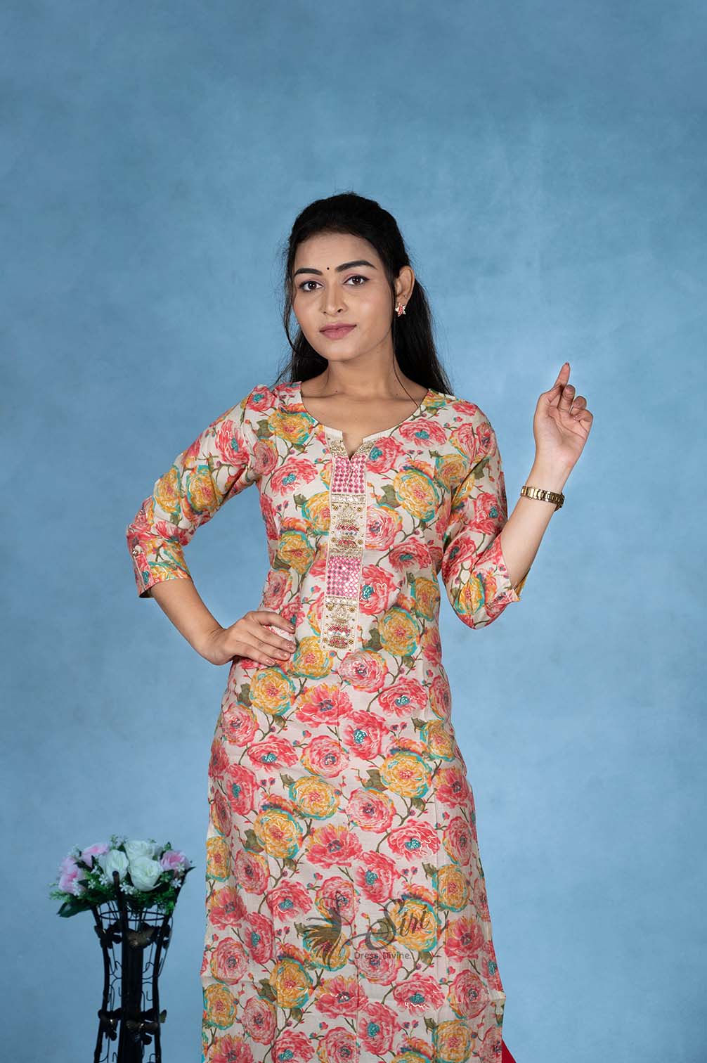 Cotton Straight Cut Kurti