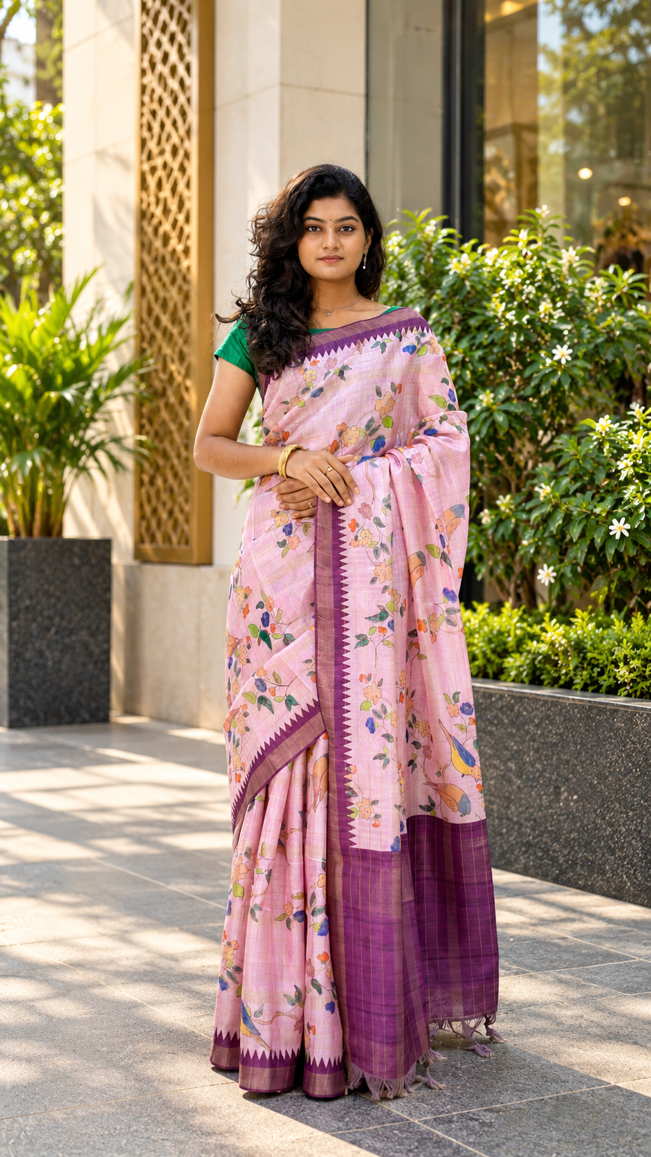 Tussar Silk Saree