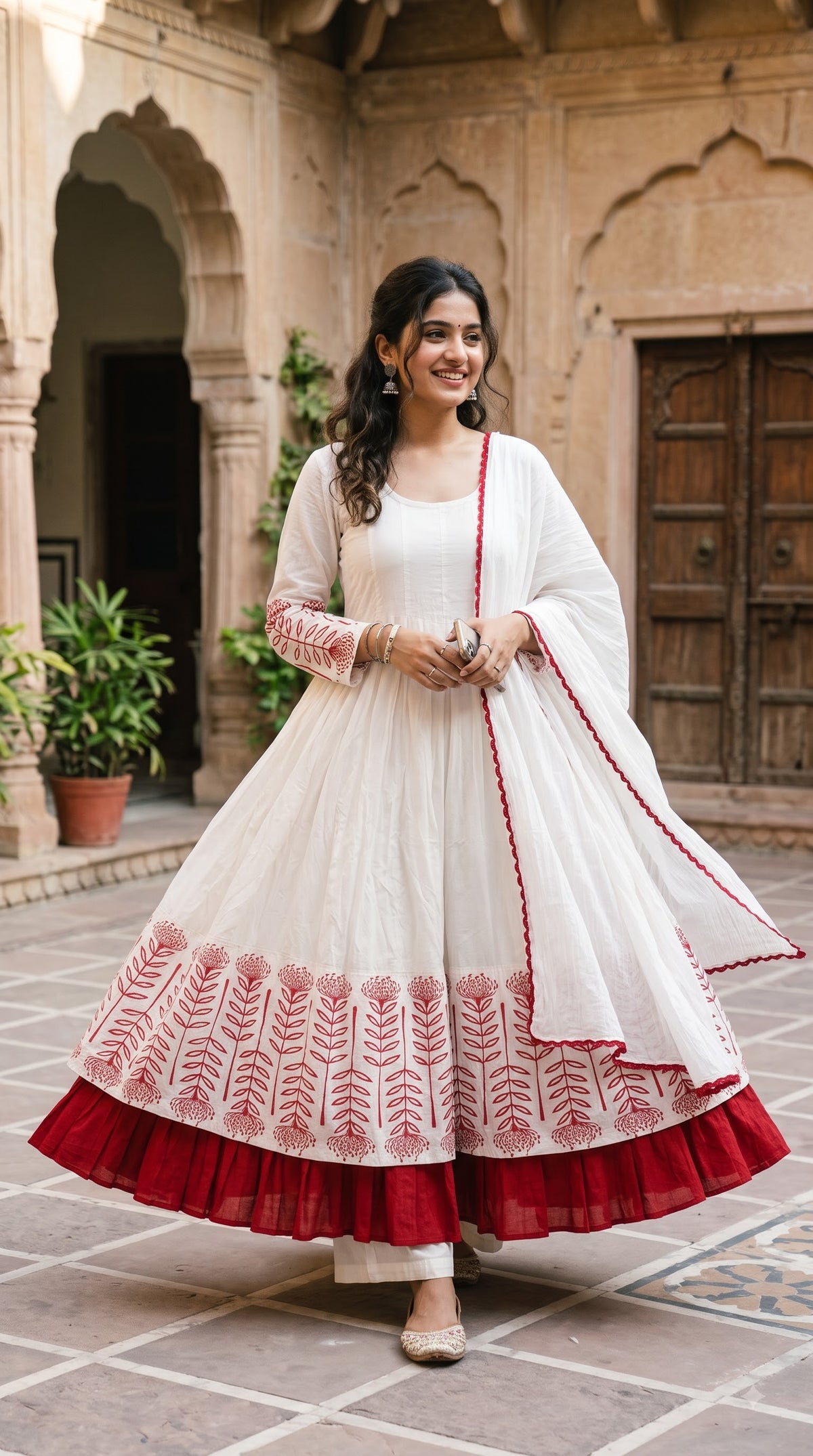 3-piece Anarkali set