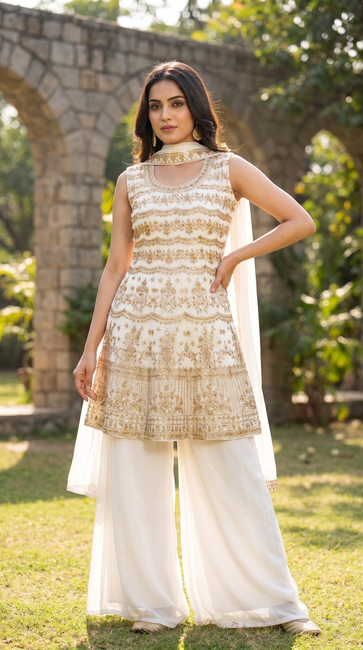 Partywear Palazo Set