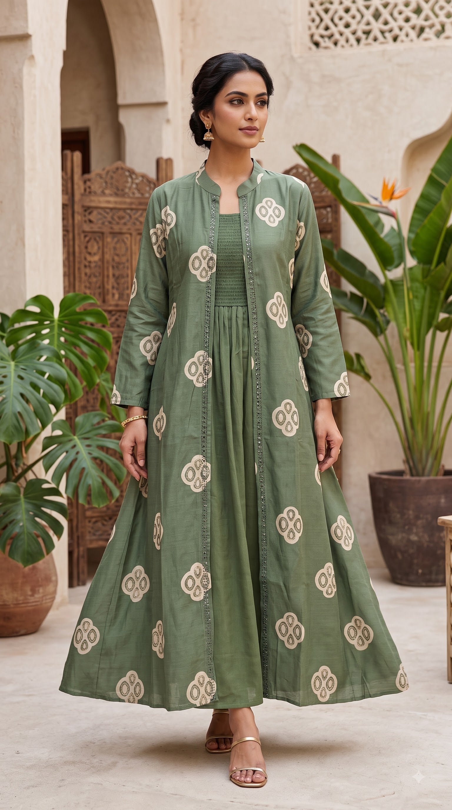 Indo-western kurti