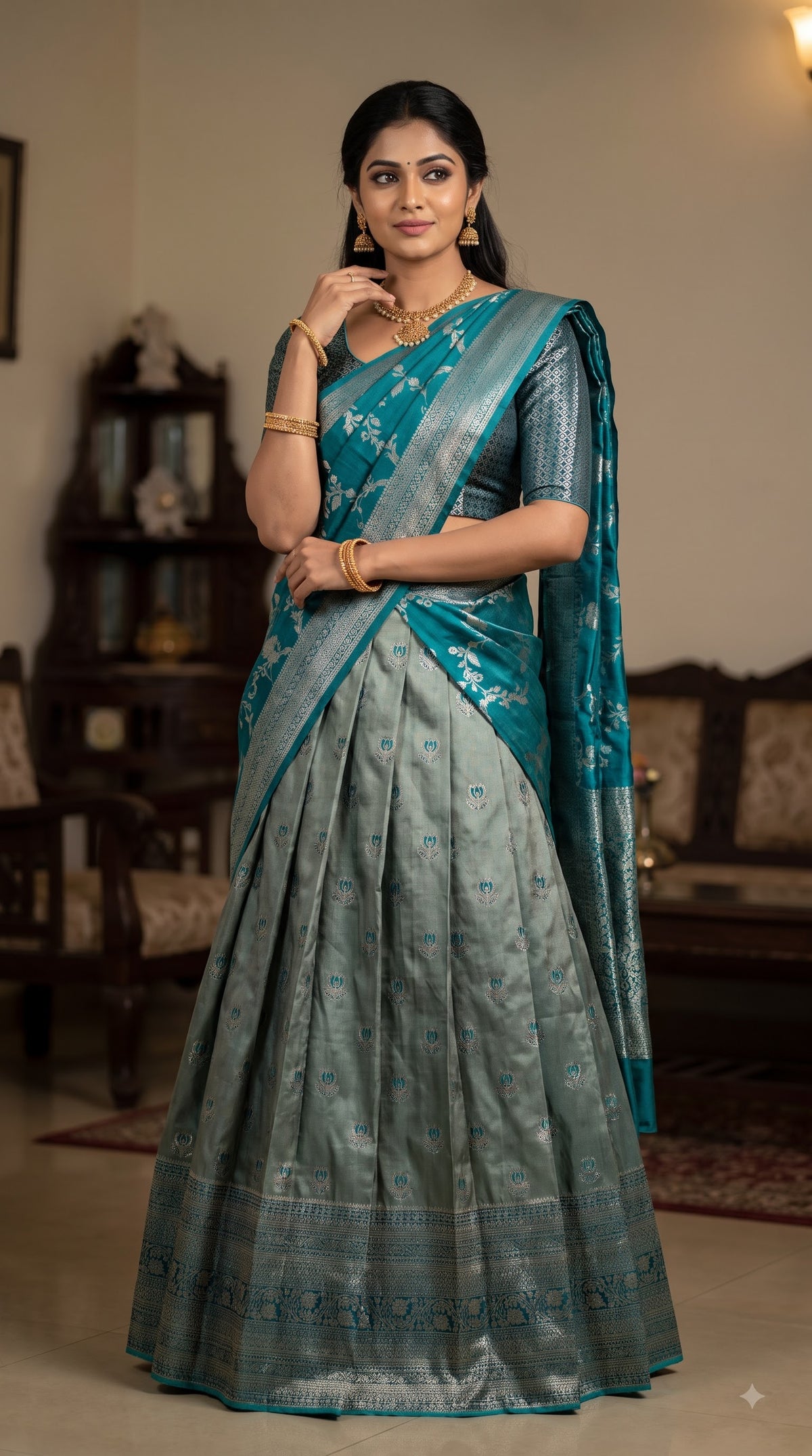 Aishwarya Pattu lehenga set