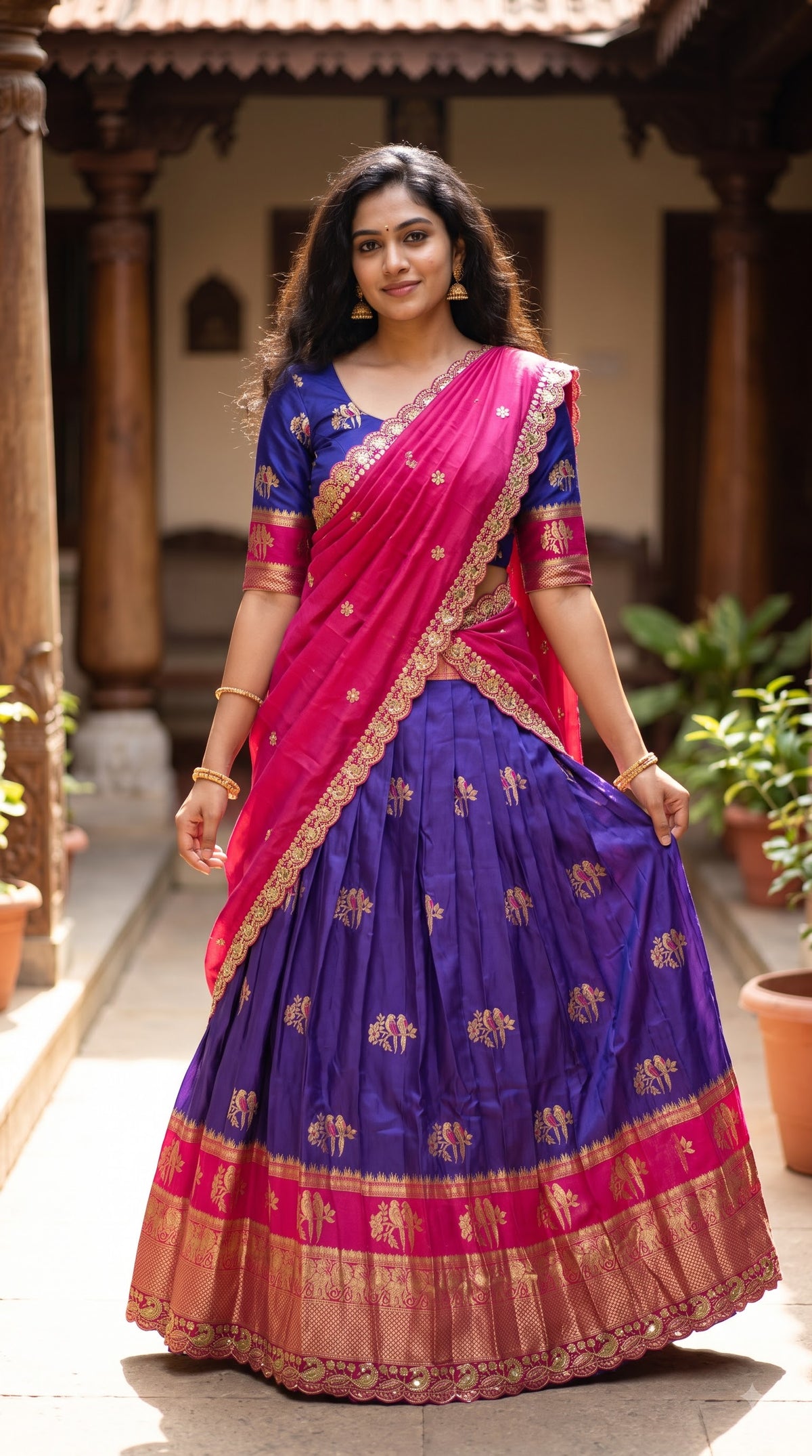 Lehenga (Half- saree)