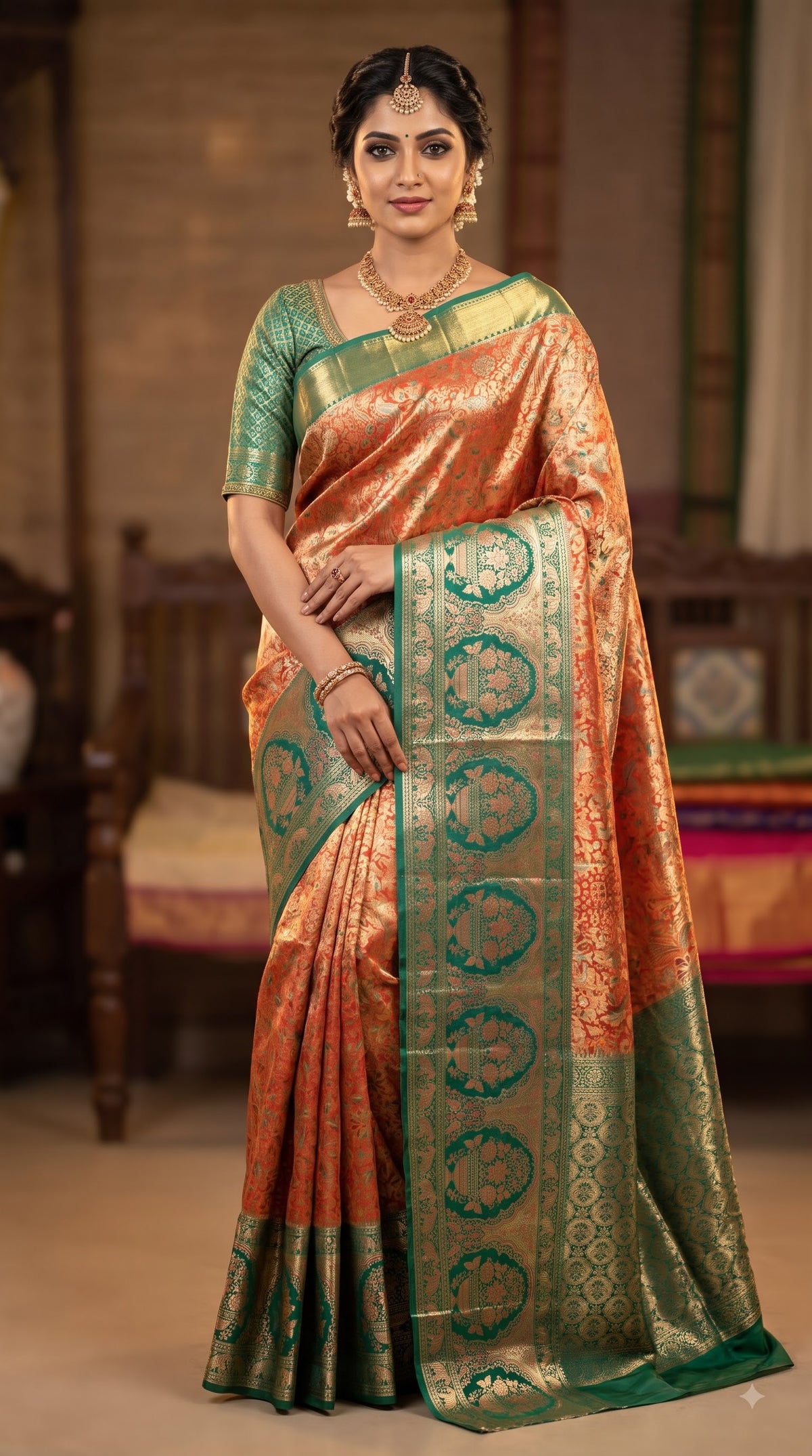Pure handloom pattu saree