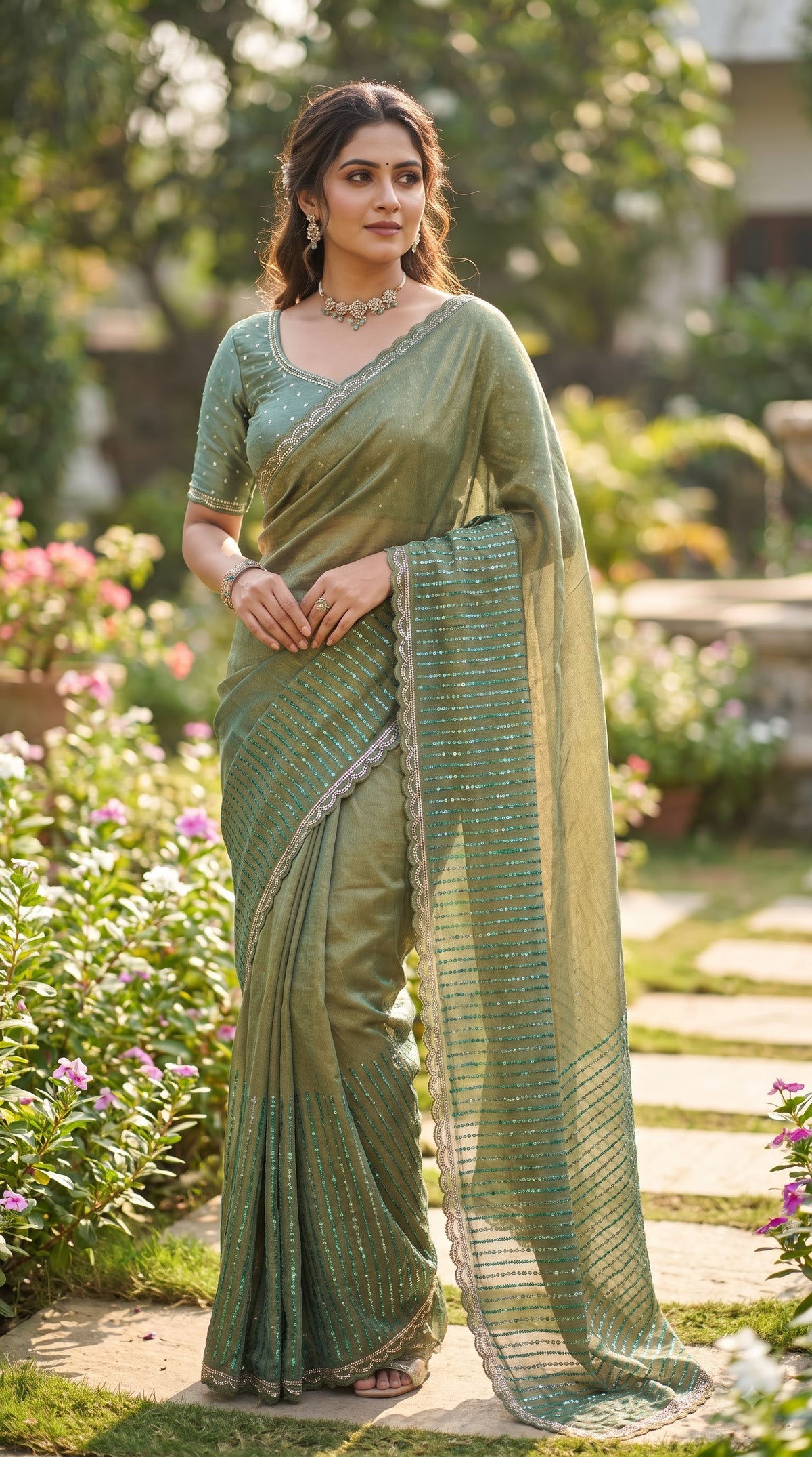 premium Japan Satin saree